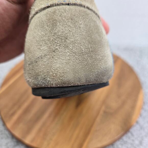 Alan Payne Gray Suede Casual Business Office Daily Driving Penny Loafer Mens 9 - Picture 13 of 16